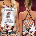 A WOMAN HORSE November Criss Cross - HR7785