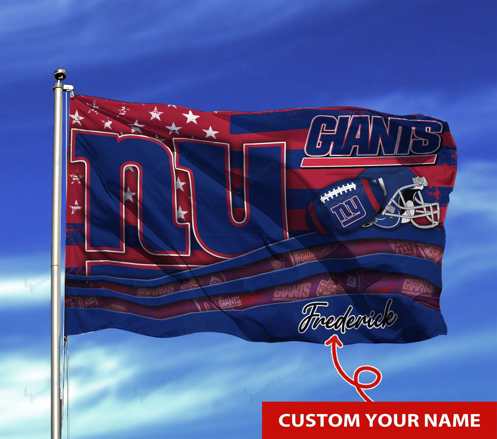 New York Giants Personalized Flag 22