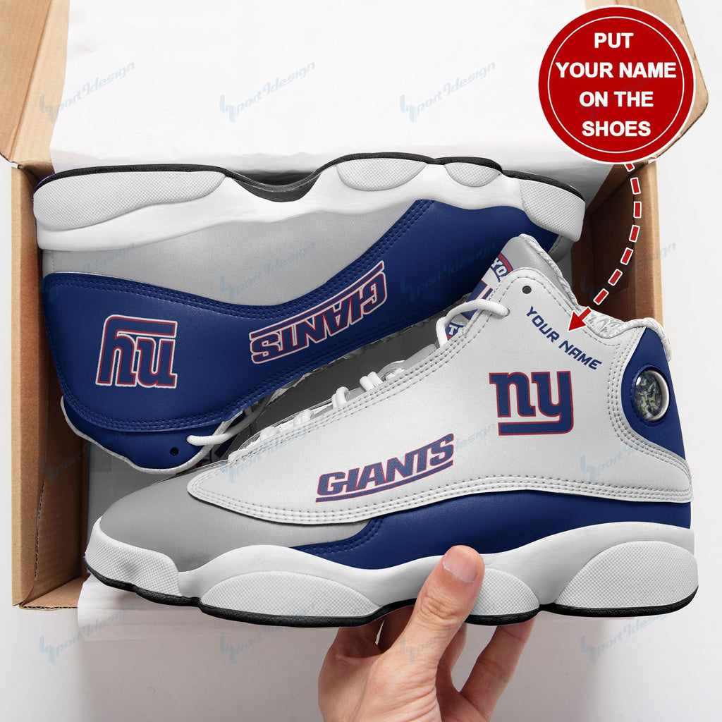New York Giants Personalized Air JD13 Sneakers 104