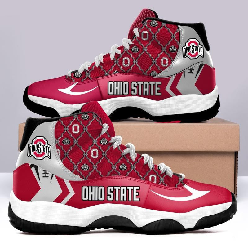NCAAF Ohio State Buckeyes Air Jordan 11 Shoes Nicegift A11M5L2
