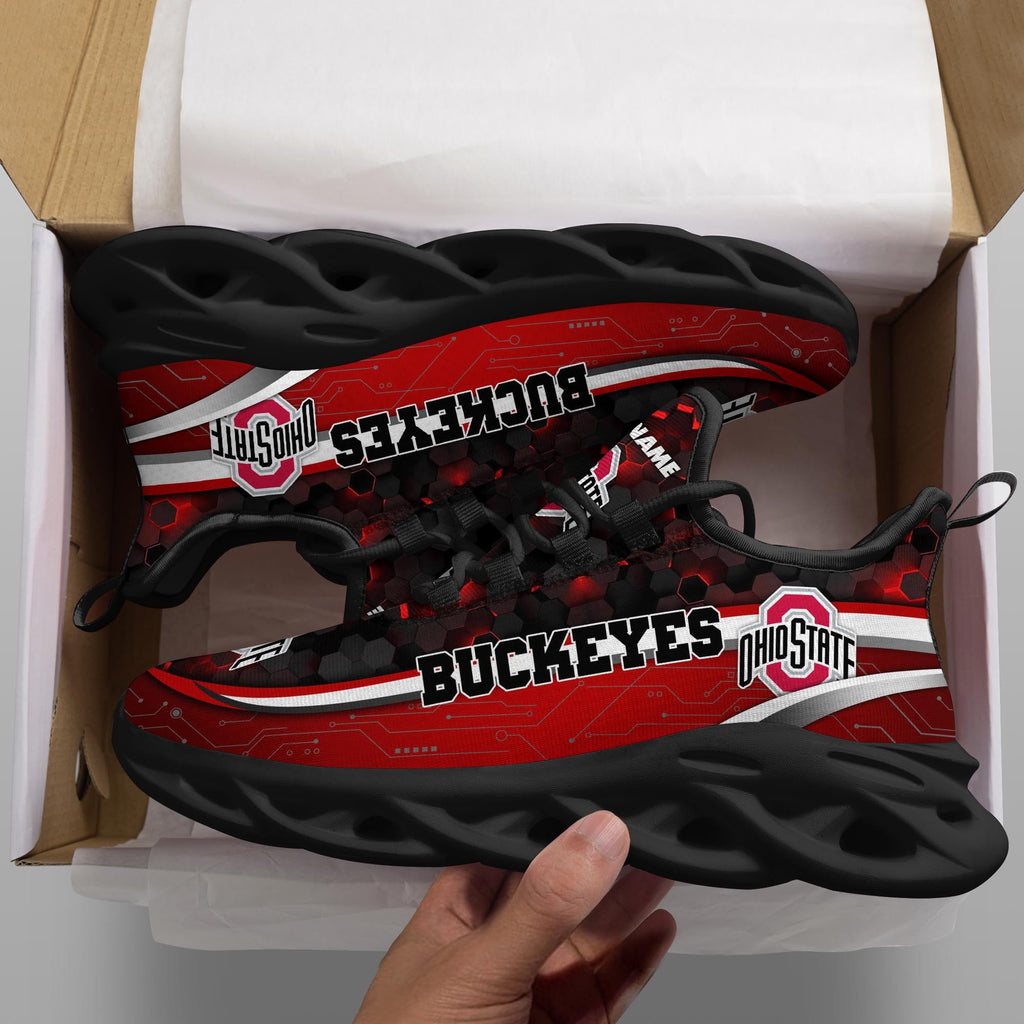 NCAAF Ohio State Buckeyes Max Soul Shoes Nicegift MSSE7W4
