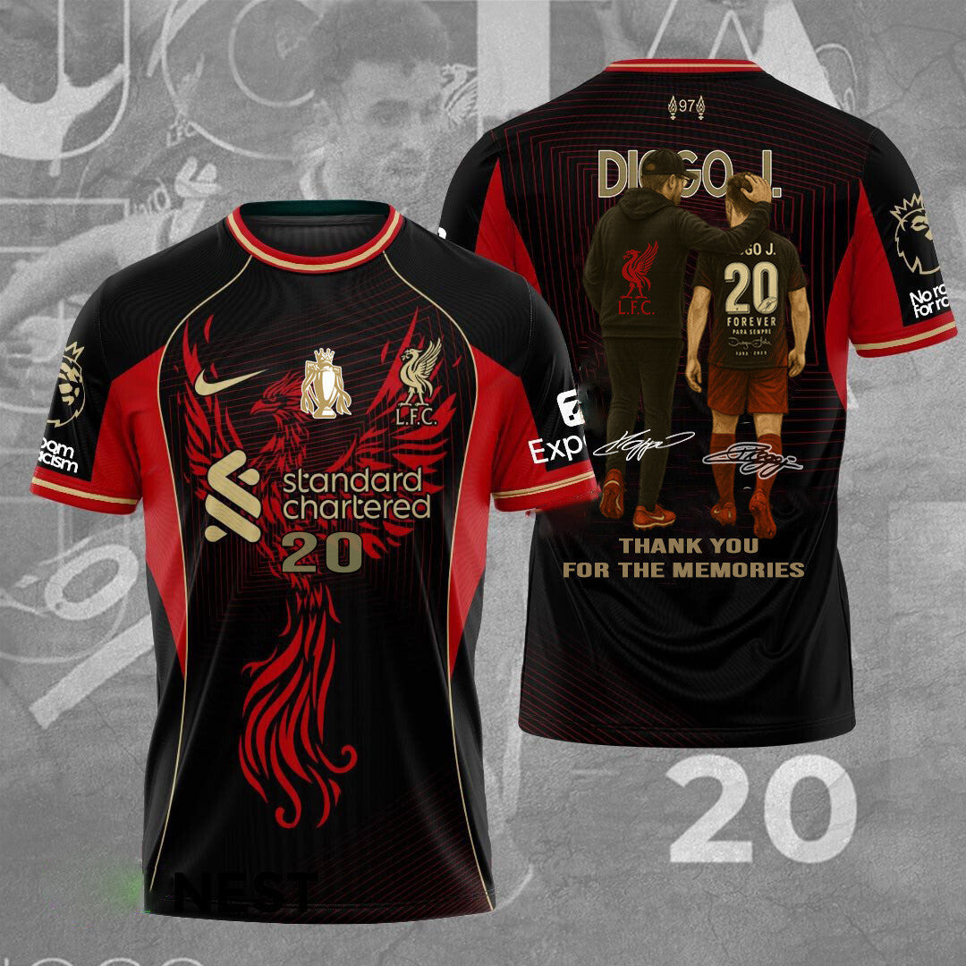 LIVERPOOL Diogo Jota TSHIRT CHAMPIONS LVP37219