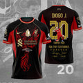 LIVERPOOL Diogo Jota TSHIRT CHAMPIONS LVP3666