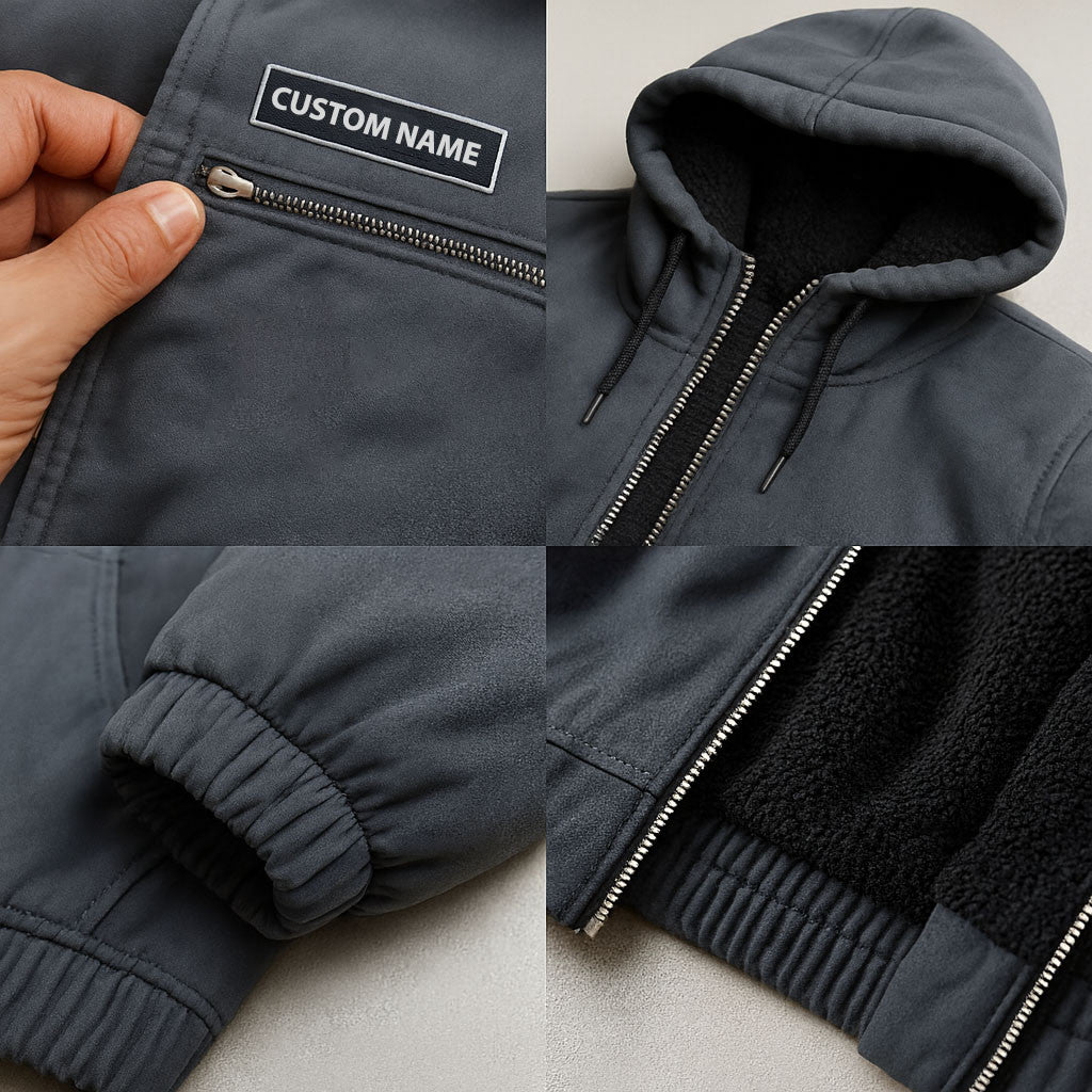 Minnesota Vikings Men's Casual Padded Jacket Hooded Trending 2026 SPTPJH054
