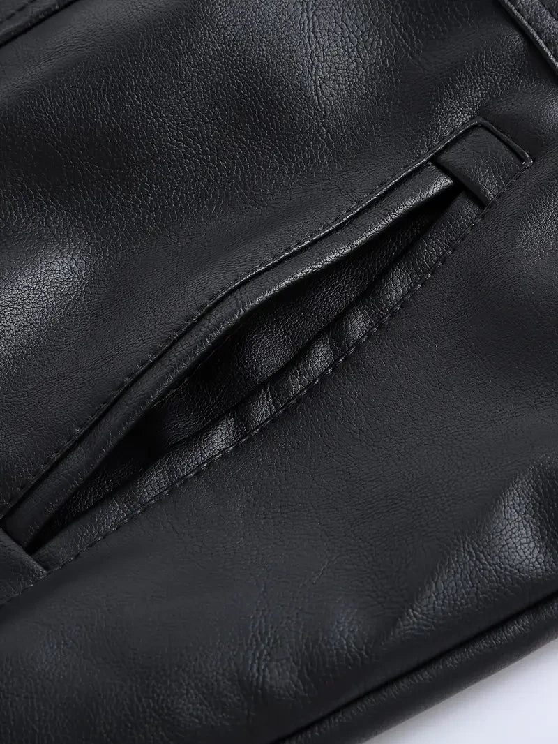 Las Vegas Raiders HVKC1818 - Premium & Ultra-Thick Leather Jacket with Fleece Hood
