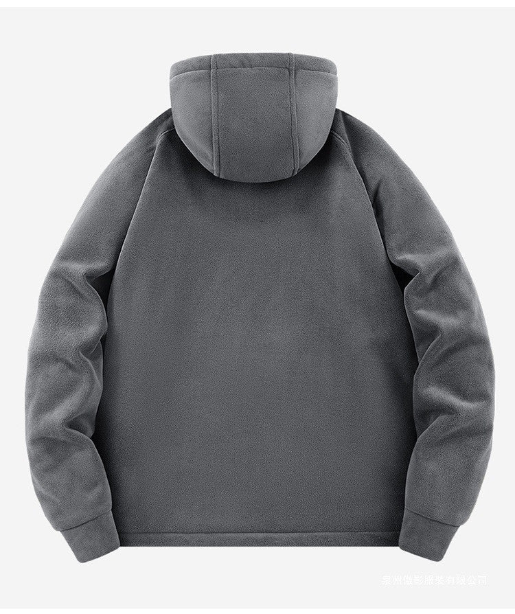 Los Angeles Chargers Fleece Fashion Hooded Jacket Outdoor SPTFFHJ050
