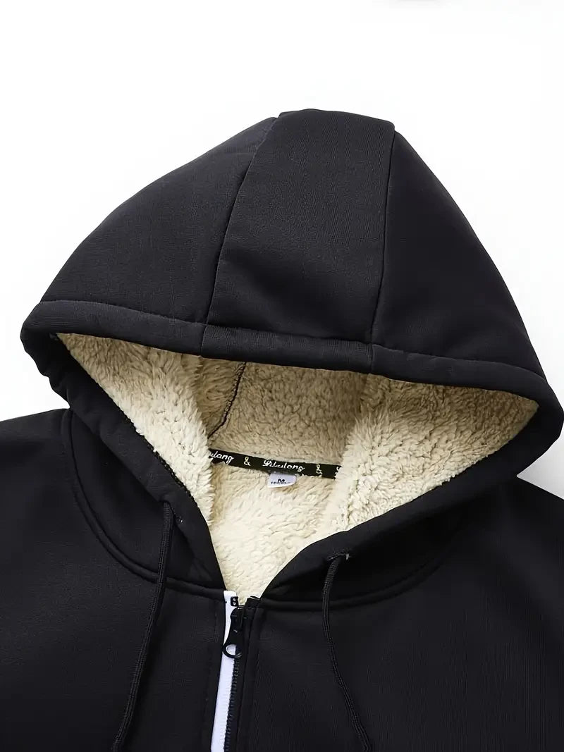 Premium Sherpa-Lined Winter Hoodie – Personalized Edition Indianapolis Colts VITZC084