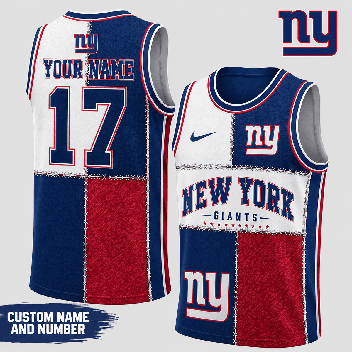 New York Giants | Premium NFL Fan Pride Tank Top Shirt VA2518