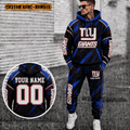 New York Giants Personalized Combo Hoodie And Sweatpants Gift For Fan VAN8231