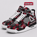 Atlanta Falcons Personalized AJ4 Sneaker VAN12106