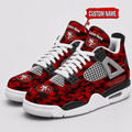 San Francisco 49ers Personalized AJ4 Sneaker VAN12118
