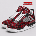 Tampa Bay Buccaneers Personalized AJ4 Sneaker VAN12125