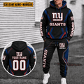 New York Giants Personalized Combo Hoodie And Sweatpants Gift For Fan VAN44118