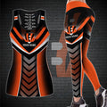 Cincinnati Bengals Personalized Leggings And Tank Top BG07