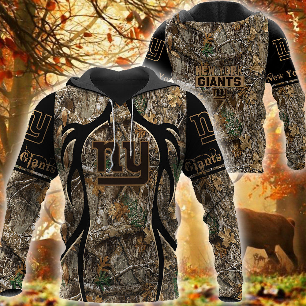 New York Giants Limited Edition All Over Print Hoodie Sweatshirt Zip Hoodie T shirt Unisex 901