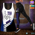 New York Giants Leggings And Tank Top BG189