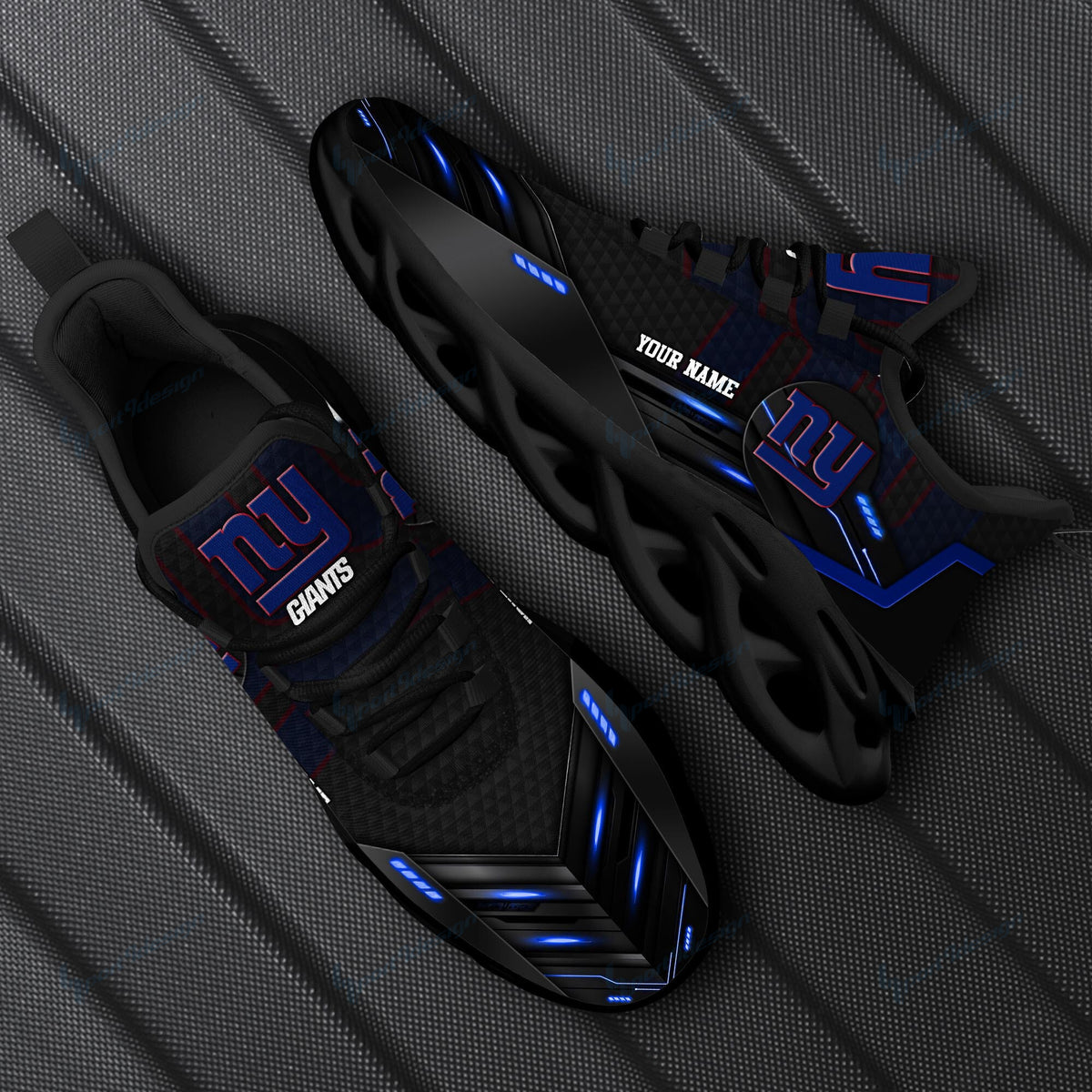 New York Giants Personalized Yezy Running Sneakers SPD248