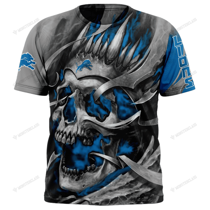 Detroit Lions Limited Edition All Over Print Hoodie Sweatshirt Zip Hoodie T shirt Unisex 869