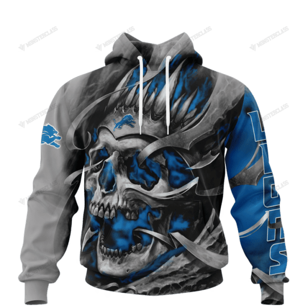 Detroit Lions Limited Edition All Over Print Hoodie Sweatshirt Zip Hoodie T shirt Unisex 869