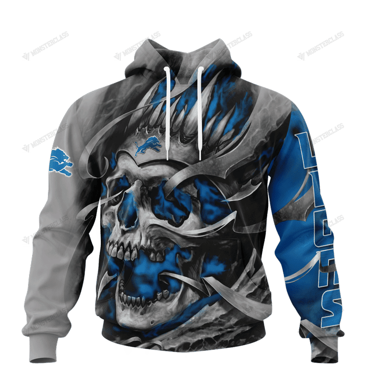 Detroit Lions Limited Edition All Over Print Hoodie Sweatshirt Zip Hoodie T shirt Unisex 869
