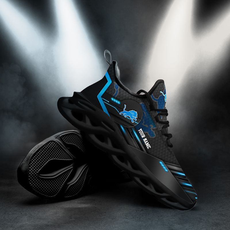 Detroit Lions Personalized Yezy Running Sneakers GTS007994
