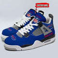 Buffalo Bills Personalized AJ4 Sneaker BG350