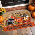 Cincinnati Bengals Doormat Custom Your Family Name BGDMM666