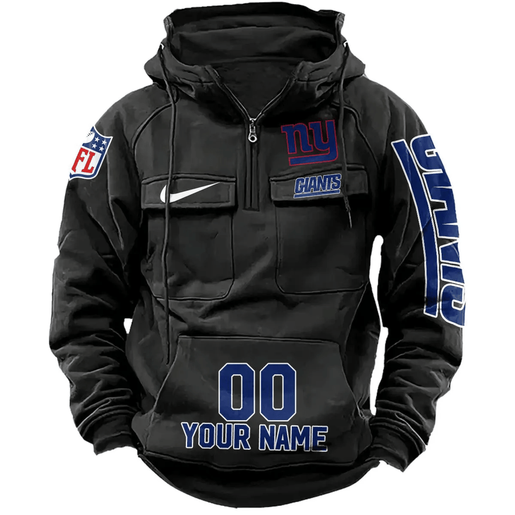 New York Giants Vintage Men Hoodie AZVMHD085