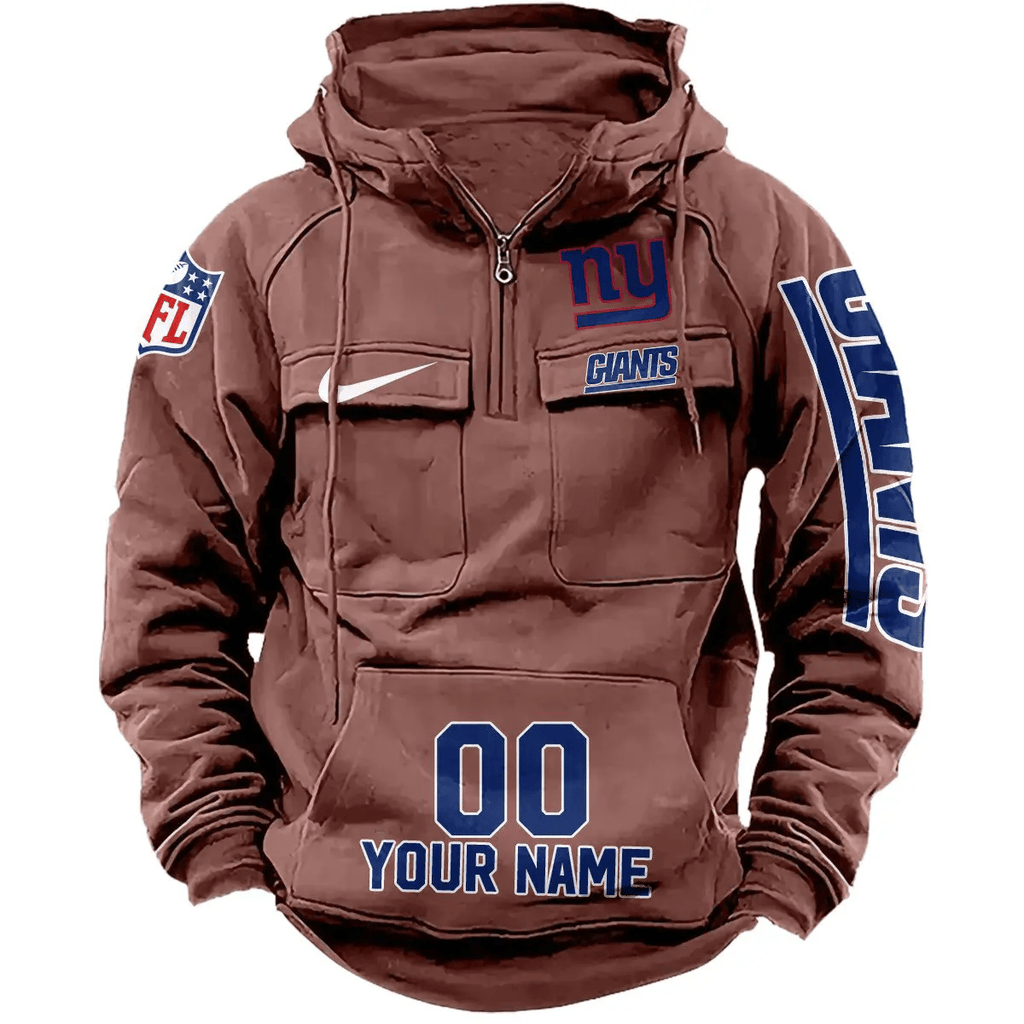 New York Giants Vintage Men Hoodie AZVMHD085