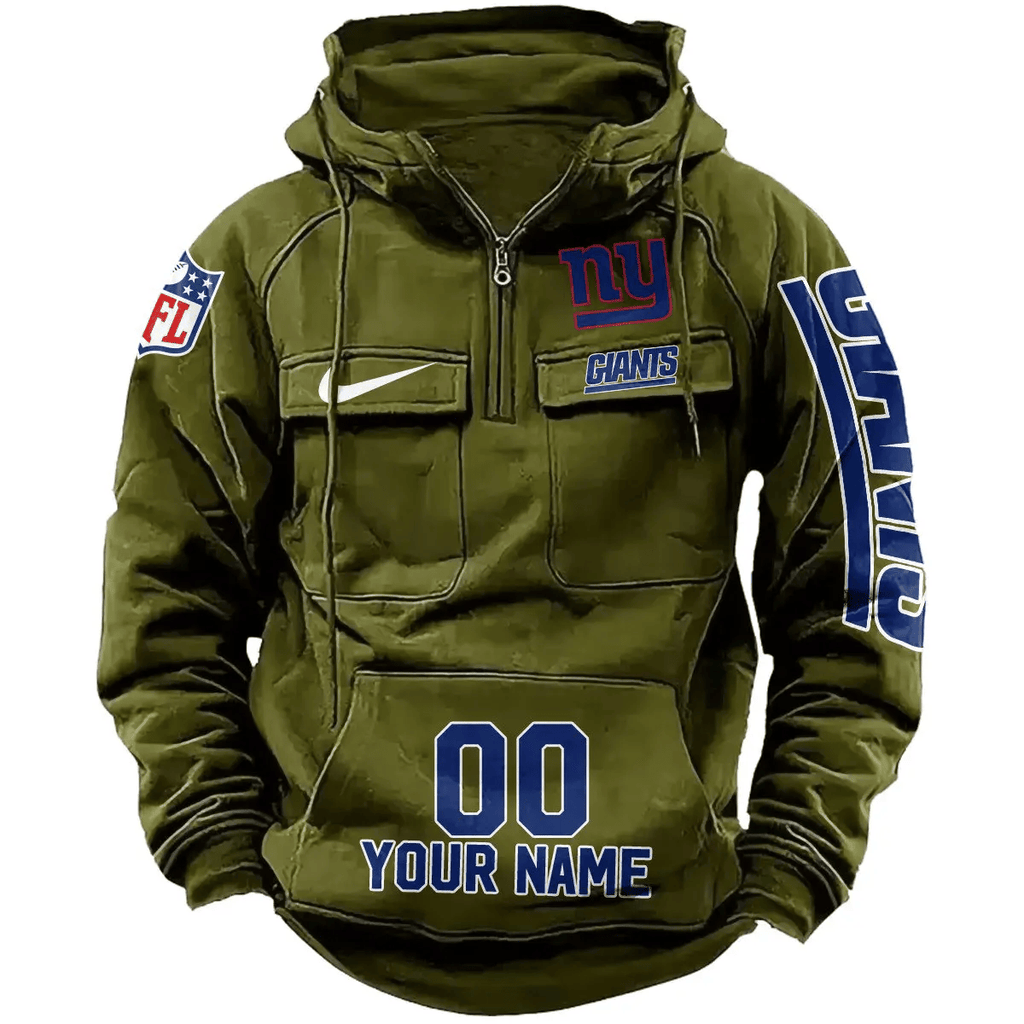 New York Giants Vintage Men Hoodie AZVMHD085