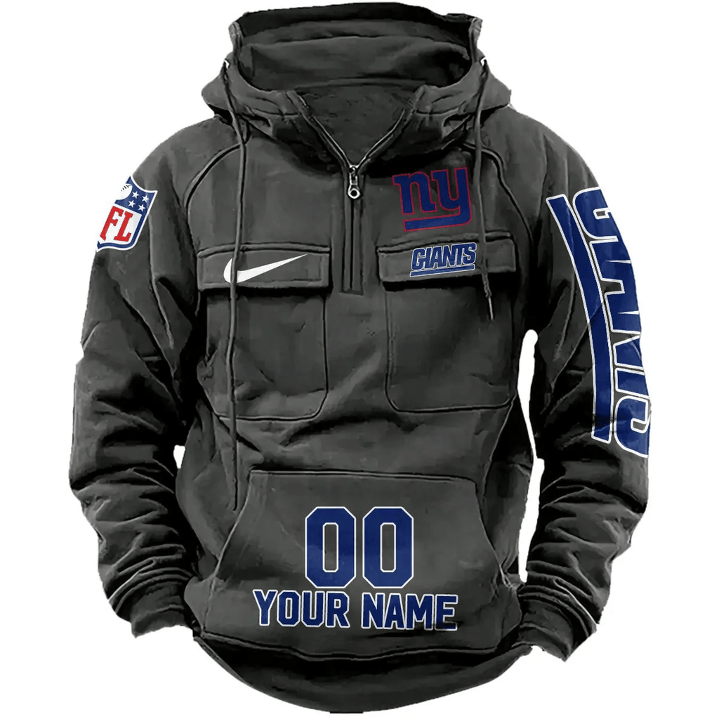 New York Giants Vintage Men Hoodie AZVMHD085