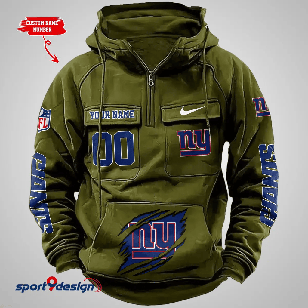 New York Giants Vintage Men Hoodie AZVMHD152