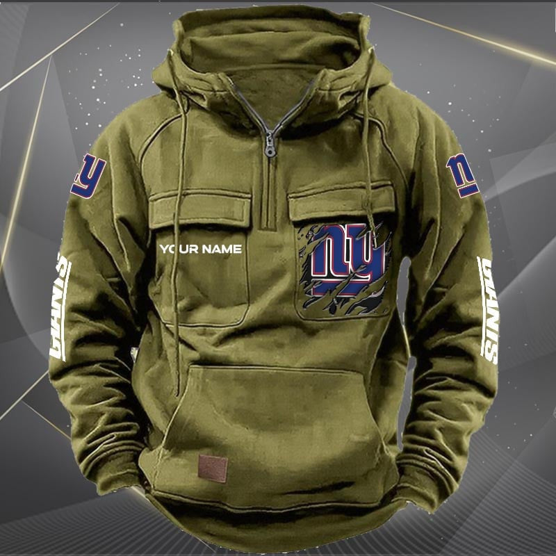New York Giants Vintage Men Hoodie AZVMHD055