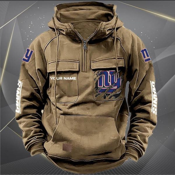 New York Giants Vintage Men Hoodie AZVMHD055