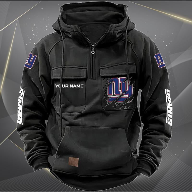 New York Giants Vintage Men Hoodie AZVMHD055