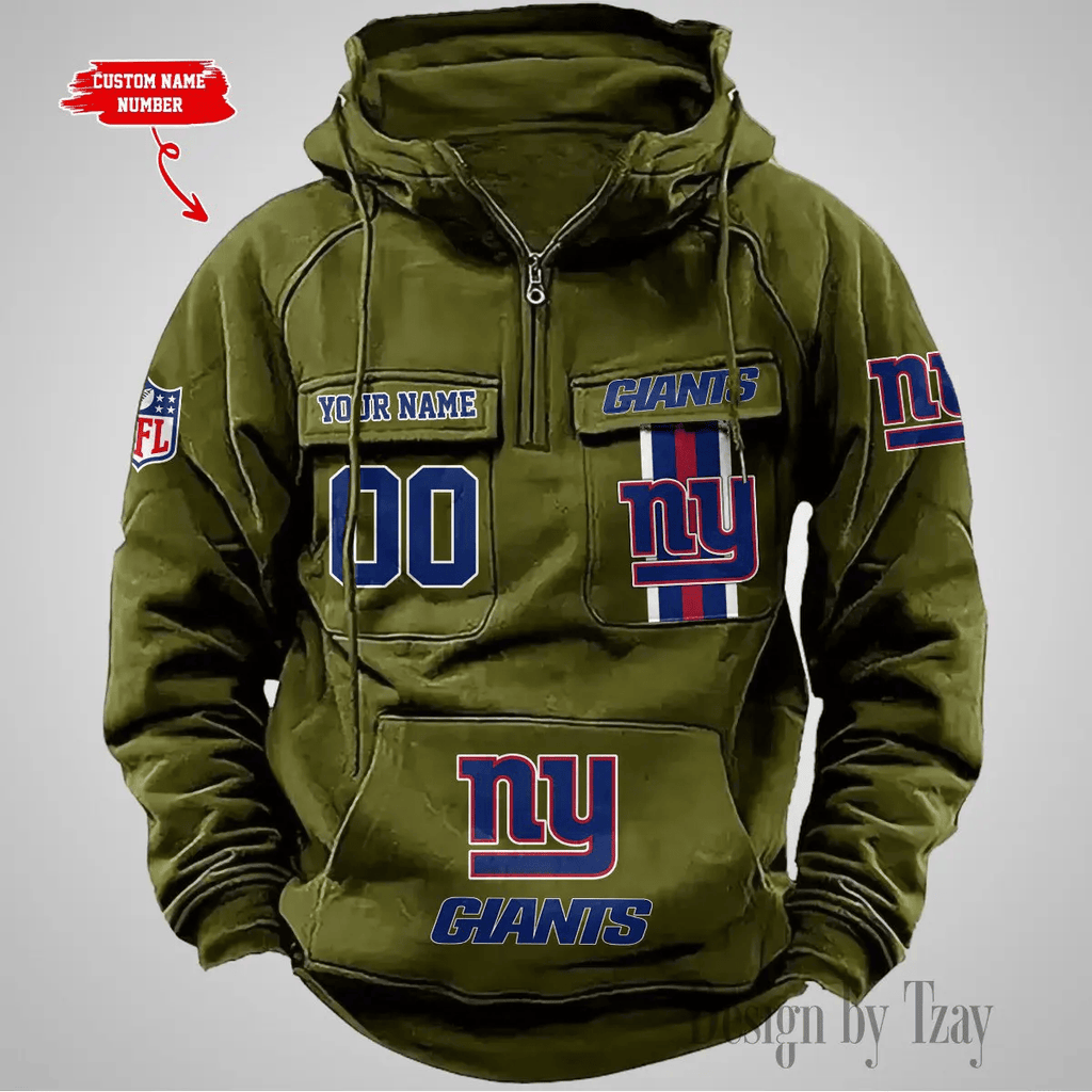 New York Giants Vintage Men Hoodie DV2 AZVMHD435