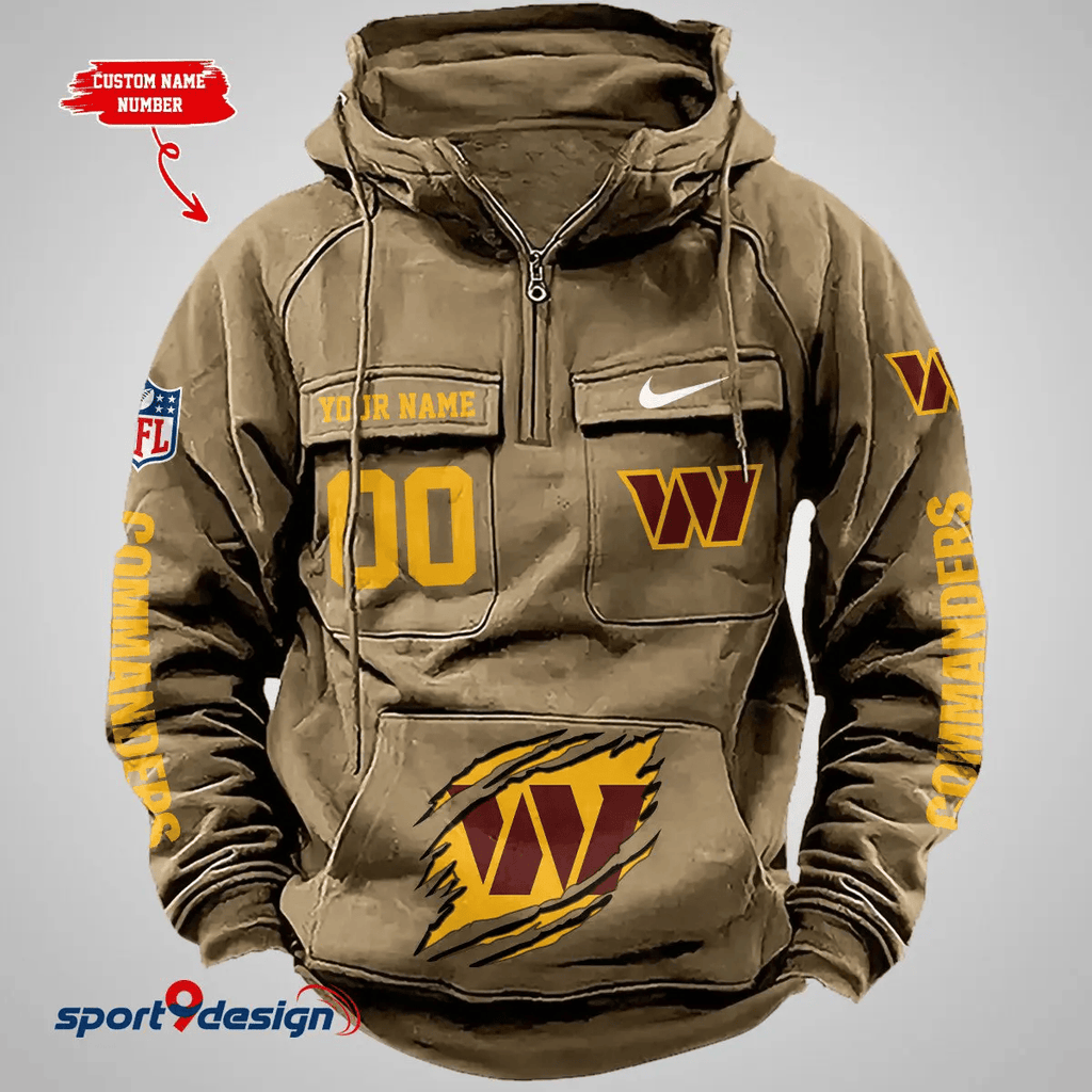 Washington Commanders Vintage Men Hoodie AZVMHD168