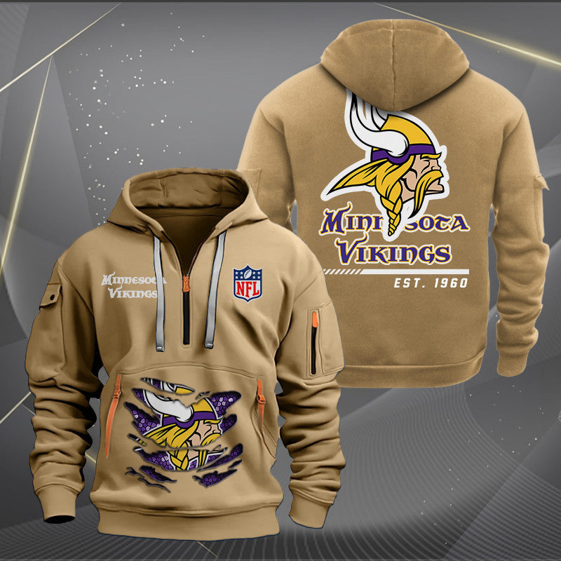 Minnesota Vikings Heavy Hoodie AZHEAVYHD055