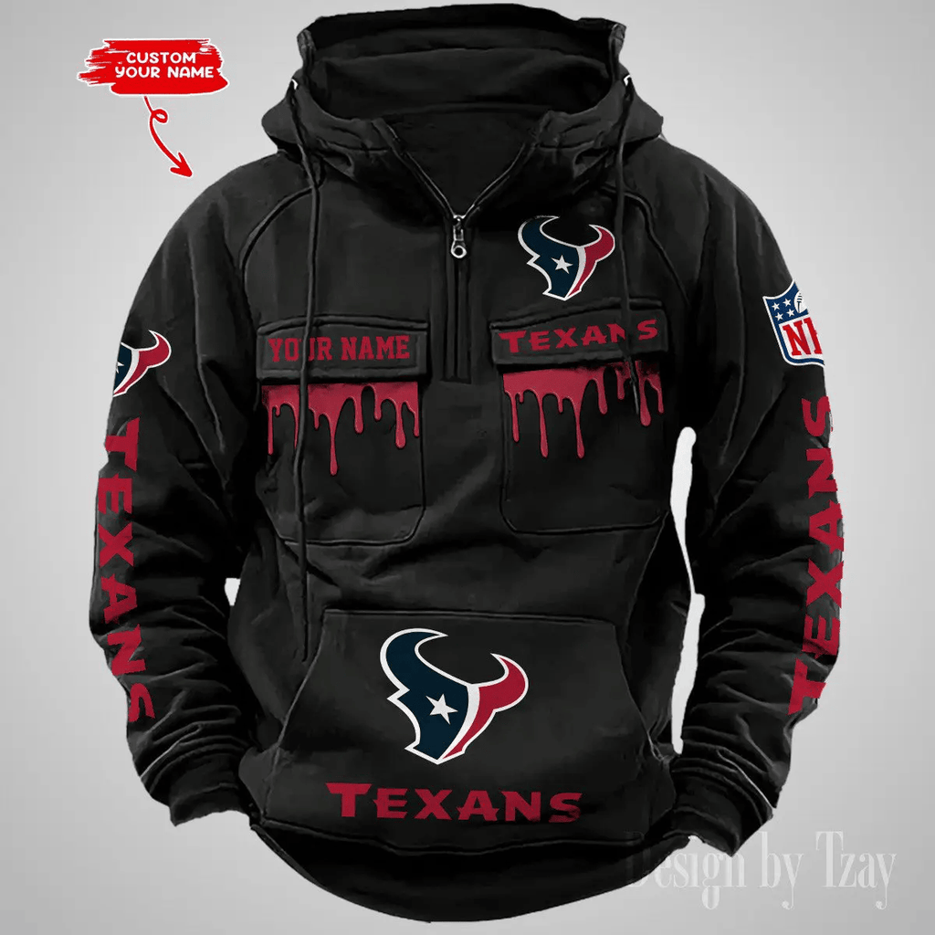SPTAZVMHD488-Houston Texans Vintage Men Hoodie DV22