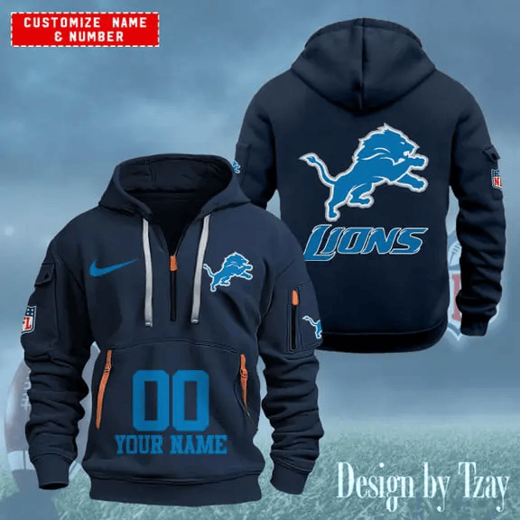 Detroit Lions Heavy Hoodies AZHEAVYHD226