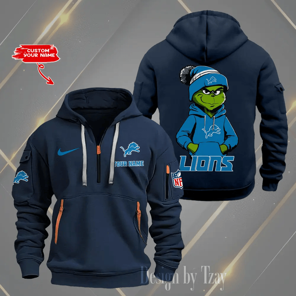 Detroit Lions Heavy Hoodies AZHEAVYHD286