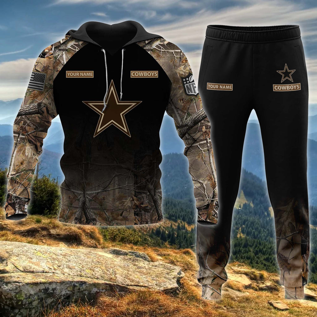 Dallas Cowboys All Over Printed T-shirt Sweatshirt Hoodie Joggers AZHD009