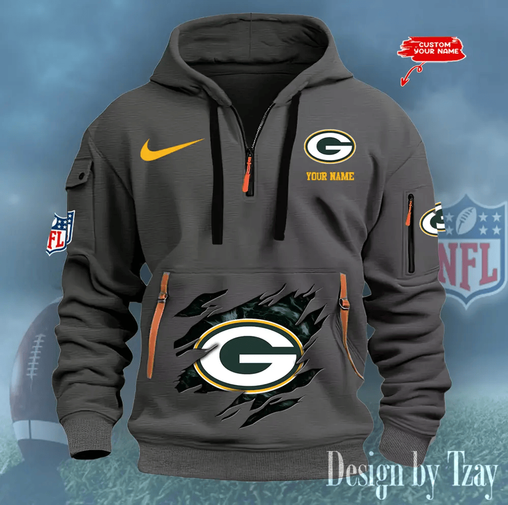 Green Bay Packers Heavy Hoodies AZHEAVYHD195