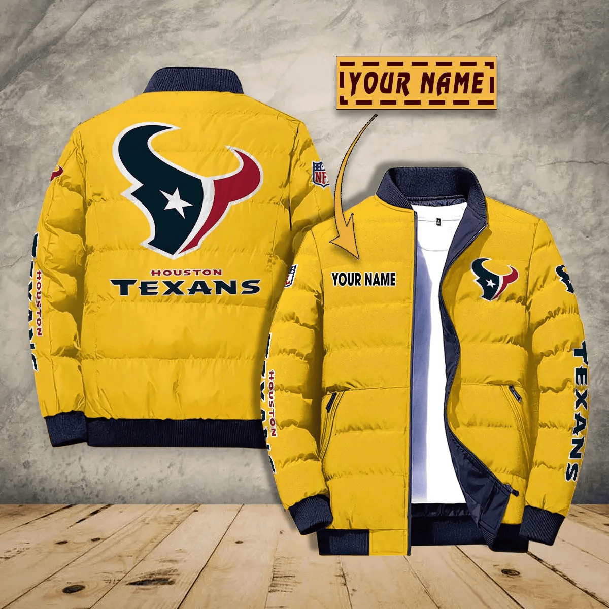 Houston Texans PUJPJ106 Puffer Jacket