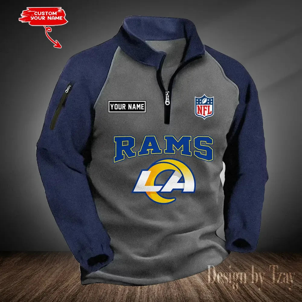 Los Angeles Rams Men's Winter Warm Fleece Sweatshirts SPTWWFS019