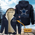 Premium Sherpa-Lined Winter Hoodie – Personalized Edition Dallas Cowboys VITZC079