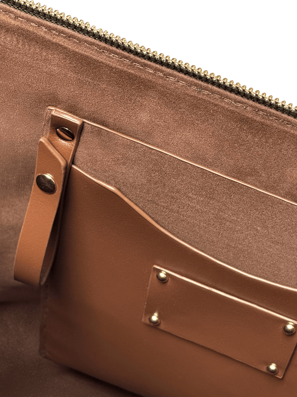 "A Dream Within A Dream" Leather Tote Bag