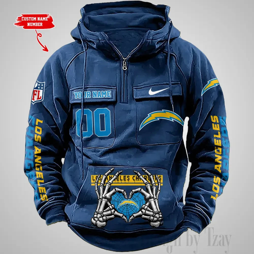 Los Angeles Chargers Fashionable Classic Street Hoodie AZVMHD1007