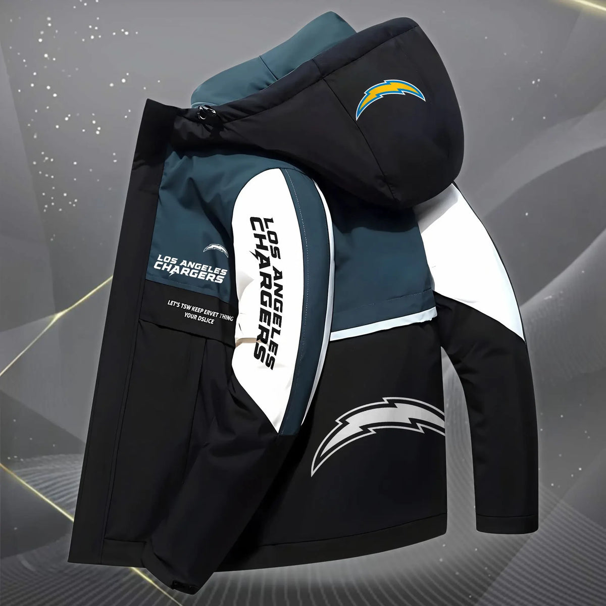 Los Angeles Chargers Outdoor Windproof Jacket SPTOWPJK018