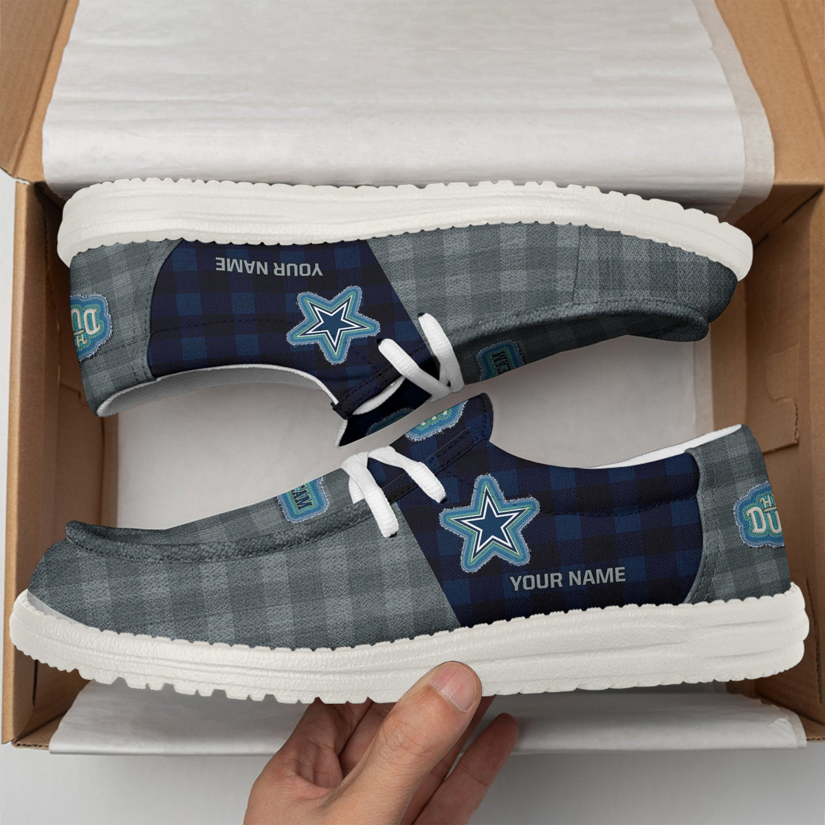 Dallas Cowboys DHS shoes-Custom name 10063933N